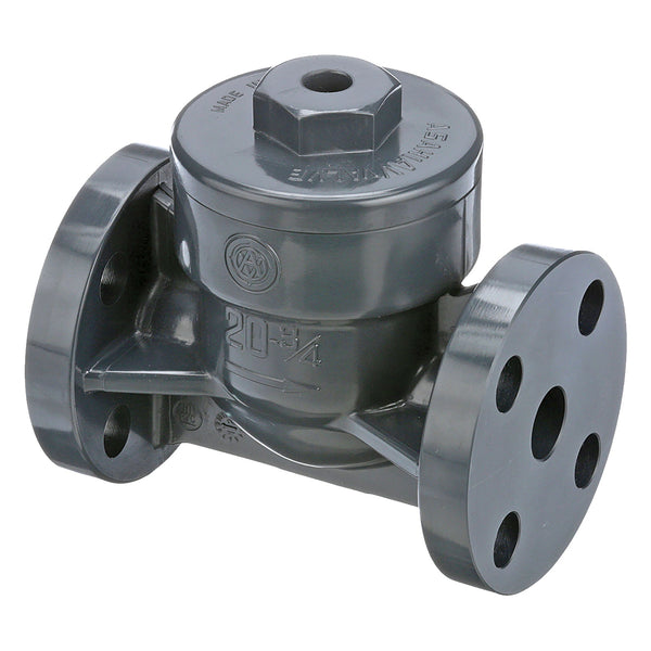 Asahi 1202-007 PP Swing Check Valve 3/4 to 8 in.