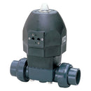 Asahi PVDF Type-14 Pneumatic Actuated Diaphragm Valve Air-Spring 1/2 to 2 in.